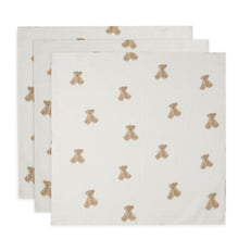 Afbeelding in Gallery-weergave laden, Jollein-hydrofiele-doeken-teddy-bear