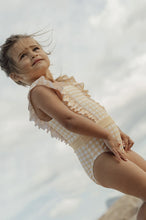 Afbeelding in Gallery-weergave laden, Little-dutch-badpak-volants-sunshine-checks