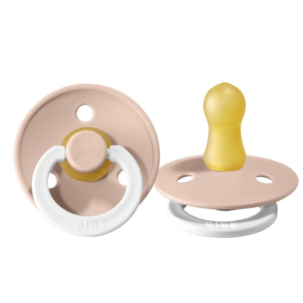 BIBS speen glow in the dark blush Maat 1 Ikenmijnmama