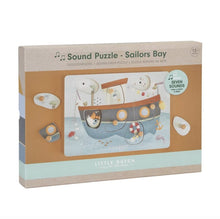 Afbeelding in Gallery-weergave laden, Little Dutch houten geluidenpuzzel - Sailors Bay - Ikenmijnmama