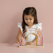 Laden Sie das Bild in den Galerie-Viewer, Little Dutch regenboog telraam - Pink - Ikenmijnmama