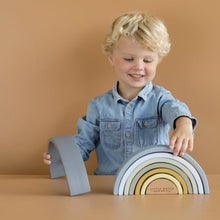 Laden Sie das Bild in den Galerie-Viewer, Little Dutch regenboogstapelaar - Blue - Ikenmijnmama