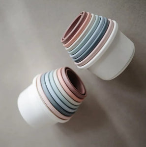 Mushie stacking cups - Stapeltoren - Ikenmijnmama