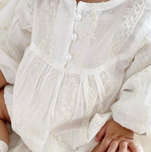 Afbeelding in Gallery-weergave laden, Romper geborduurd - Wit - Ikenmijnmama