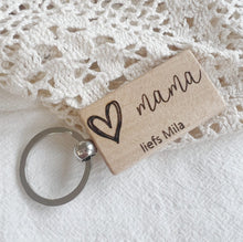 Afbeelding in Gallery-weergave laden, Sleutelhanger hartje - Ikenmijnmama