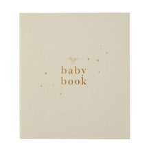 Afbeelding in Gallery-weergave laden, Blush-and-gold-invulboek-my-baby-pearl-met-geschenkdoos