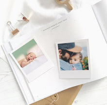 Laden Sie das Bild in den Galerie-Viewer, Blush-and-gold-my-baby-journal-ivory