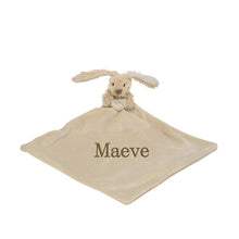 Afbeelding in Gallery-weergave laden, Happy Horse knuffeldoekje met naam - beige