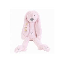 Laden Sie das Bild in den Galerie-Viewer, Happy Horse Rabbit Richie roze 38 cm met geborduurde naam op het oor