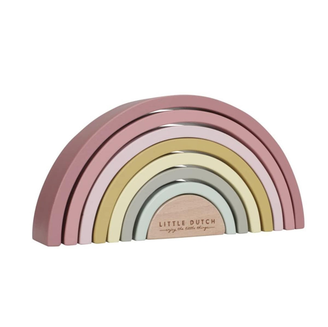 Little-dutch-regenboogstapelaar-pink