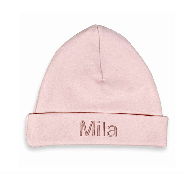 Mutsje met naam (optioneel) - Blush