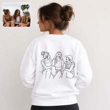 Afbeelding in Gallery-weergave laden, Trui-line-art-lijntekening