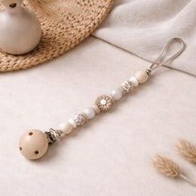 Afbeelding in Gallery-weergave laden, Speenkoord zonder naam - Beige - kraam cadeau