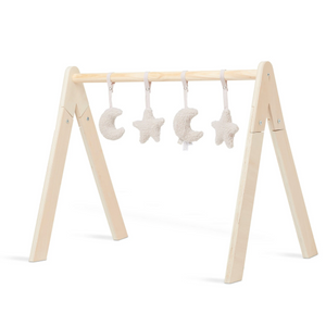 Jollein babygym speeltjes moon nougat  - Set van 4