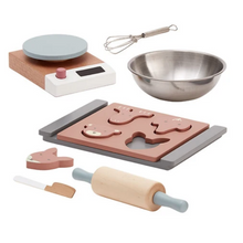 Afbeelding in Gallery-weergave laden, Kid&#39;s Concept bistro houten koekjes bakset