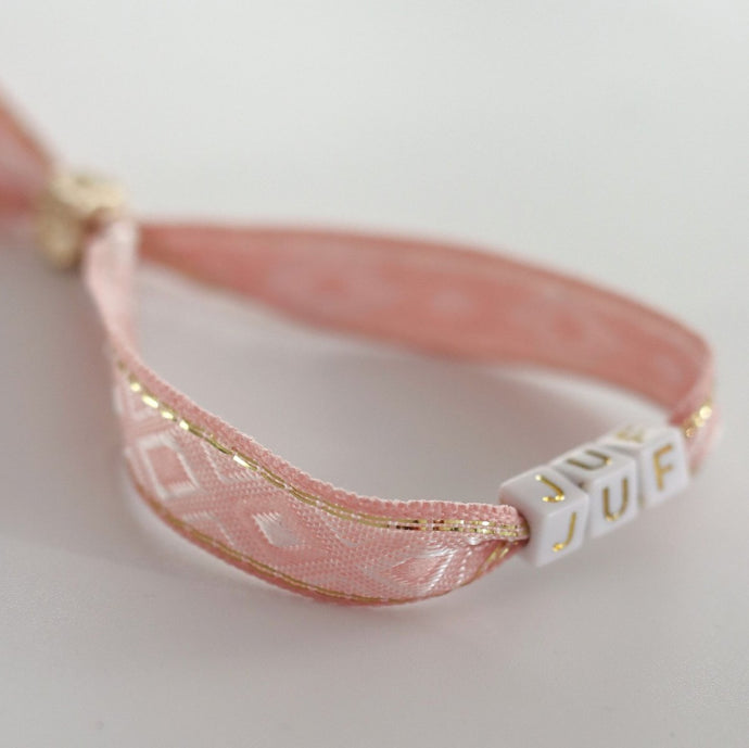 Armband vintage roze - Ikenmijnmama