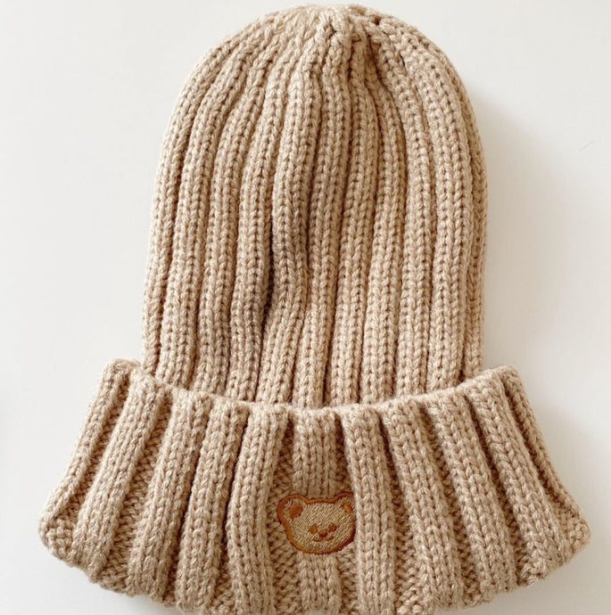 Beanie beer baby - Beige - Ikenmijnmama