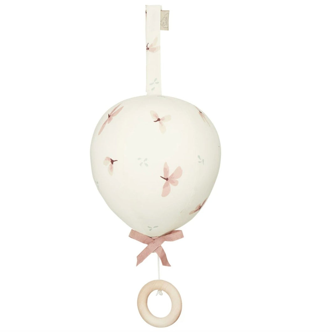 Cam Cam muziekmobiel luchtballon - Windflower creme - Ikenmijnmama