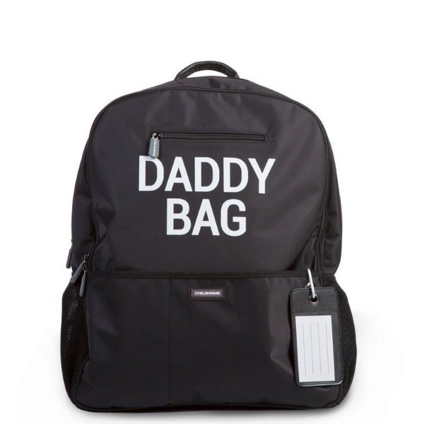 Childhome daddy backpack - Zwart - Ikenmijnmama