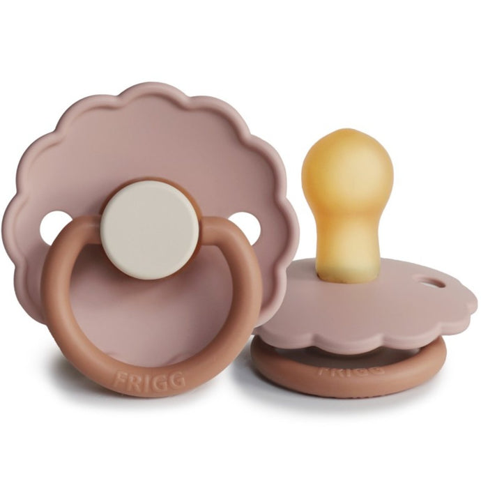 FRIGG speen daisy bloom biscuit - Natuurrubber - Maat 1 - Ikenmijnmama