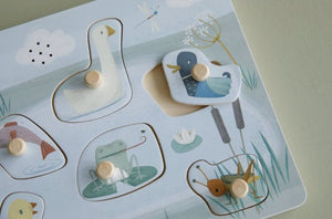 Little Dutch houten geluidenpuzzel - Little Goose - Ikenmijnmama