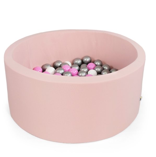 MISIOO ballenbad roze - rond 90x40 cm - Ikenmijnmama