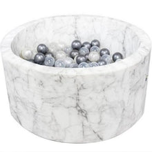 Afbeelding in Gallery-weergave laden, MISIOO ballenbad velours marble - rond 90x40cm - Ikenmijnmama