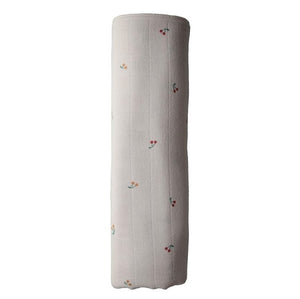 Mushie hydrofiele doek XL swaddle - Cherries - Ikenmijnmama