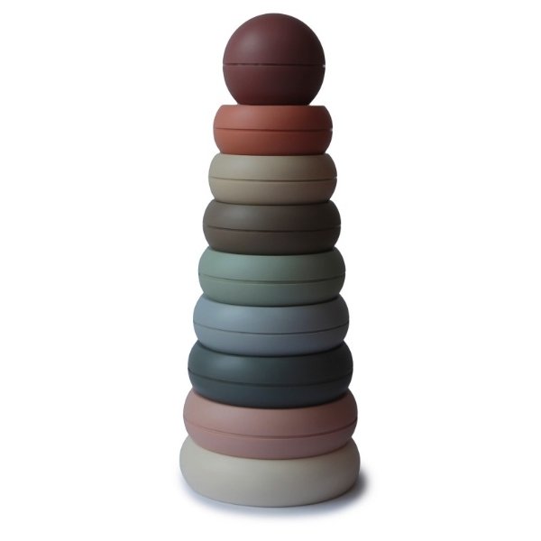 Mushie ringtower - Stapelringen Original - Ikenmijnmama