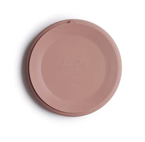 Mushie siliconen bord met zuignap - Blush - Ikenmijnmama