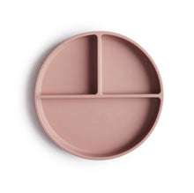 Afbeelding in Gallery-weergave laden, Mushie siliconen bord met zuignap - Blush - Ikenmijnmama