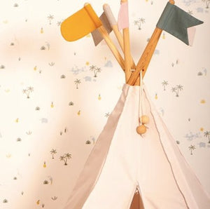 Roommate Hippie Tipi Tent - Naturel - Ikenmijnmama