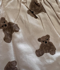 Salopette teddy beer - Ikenmijnmama