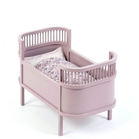 Smallstuff houten poppenbed - Roze - Ikenmijnmama