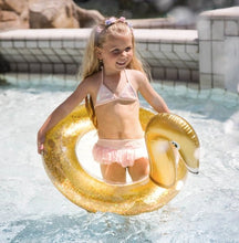 Laden Sie das Bild in den Galerie-Viewer, Swim Essentials zwemband - Zwaan goud 70 cm - Ikenmijnmama