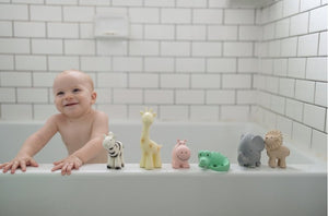 Tikiri badspeeltje met belletje - Nijlpaard - Ikenmijnmama