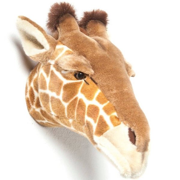 Wild & Soft dierenkop - Giraffe - Ikenmijnmama
