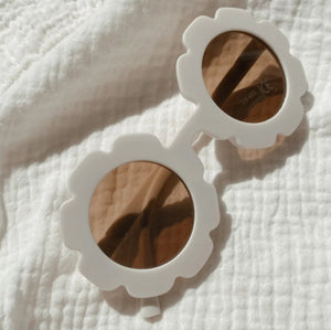 Zonnebloem zonnebril - Cream - Ikenmijnmama